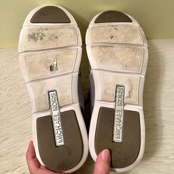 Michael Kors Gray/Silver Sneakers - Picture 7 of 7